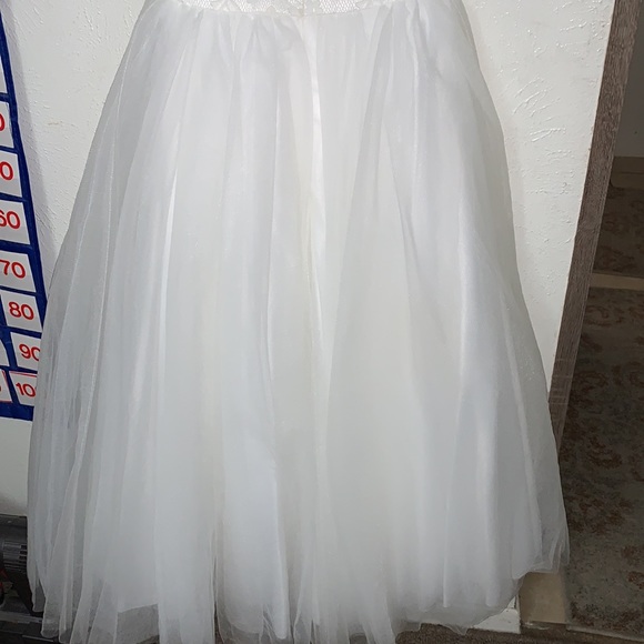 Size 6  brand new floral lace and tulle girls dress - Picture 5 of 9